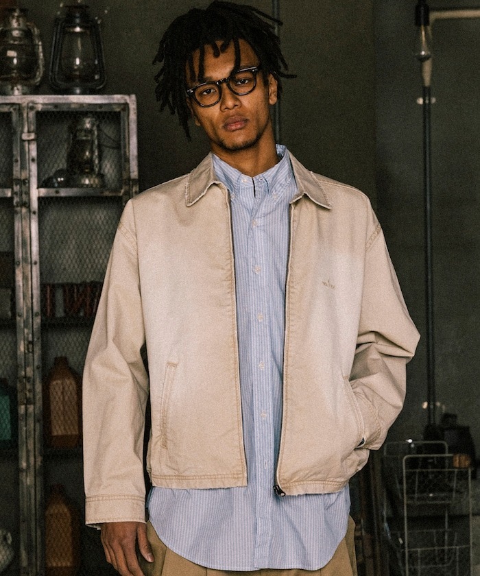 代購商品』2025SS NAUTICA Garments Dyed Chino Zip Blouson SS