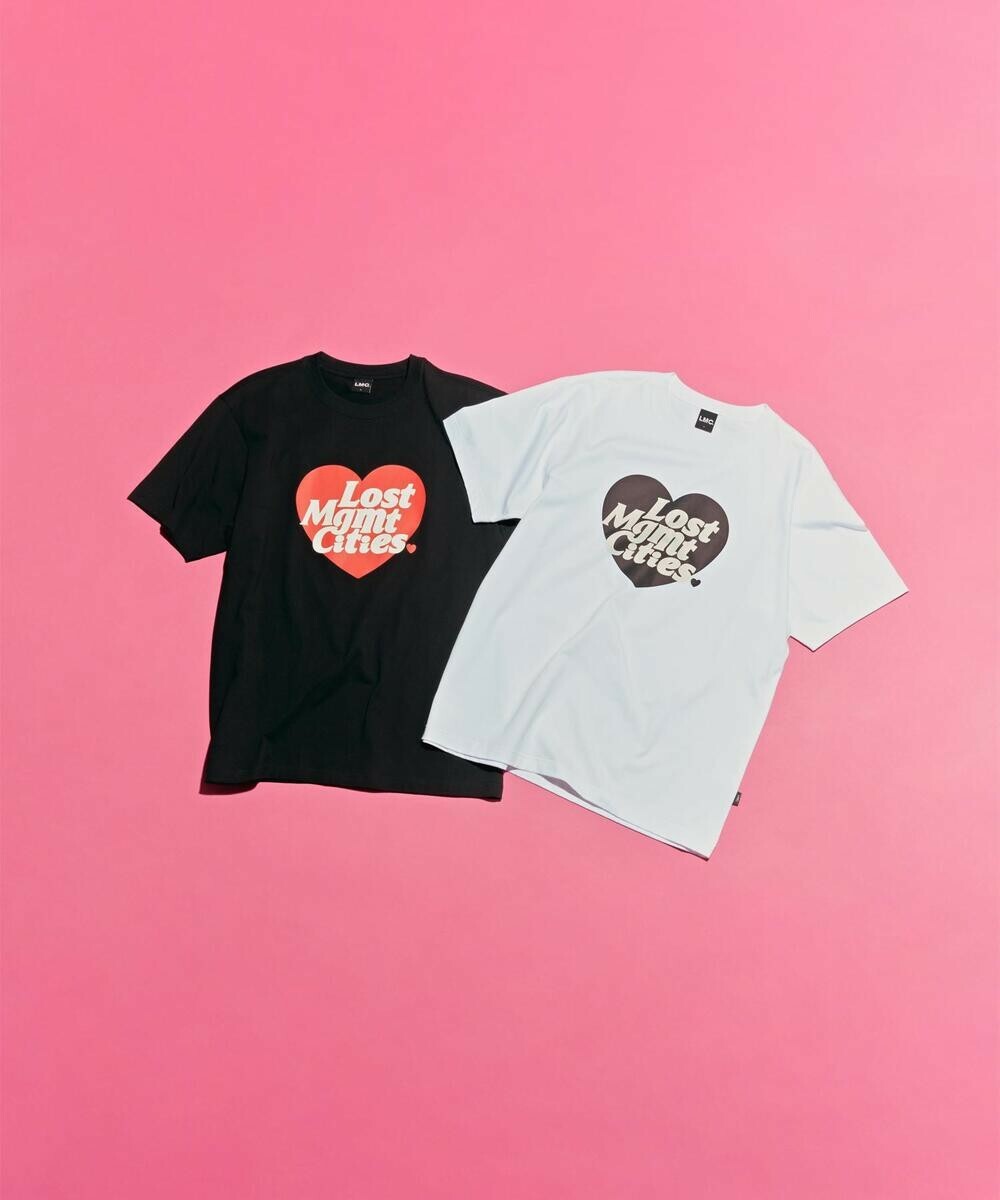 【OWN】LMC Valentine's Day 情人節 休閒 短袖 上衣 愛心 新款 不分男女 黑色 白色