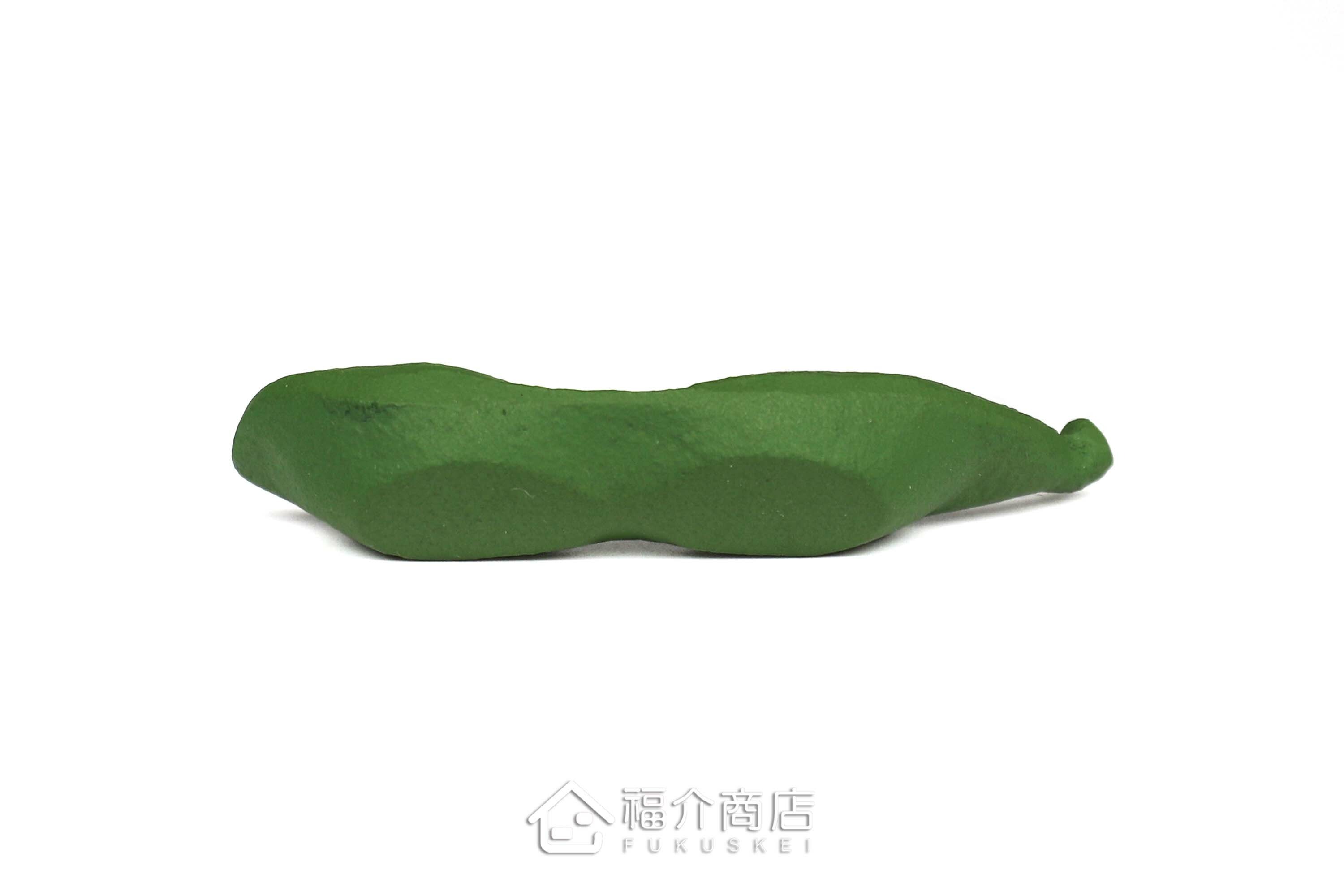 放置筷子用的青綠色毛豆造型筷架