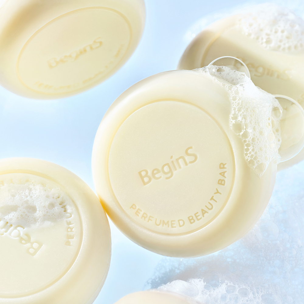 Jung Saem Mool - BeginS by JUNGSAEMMOOL Perfumed Beauty Bar 100g (Linen Musk/Green Citrus)
