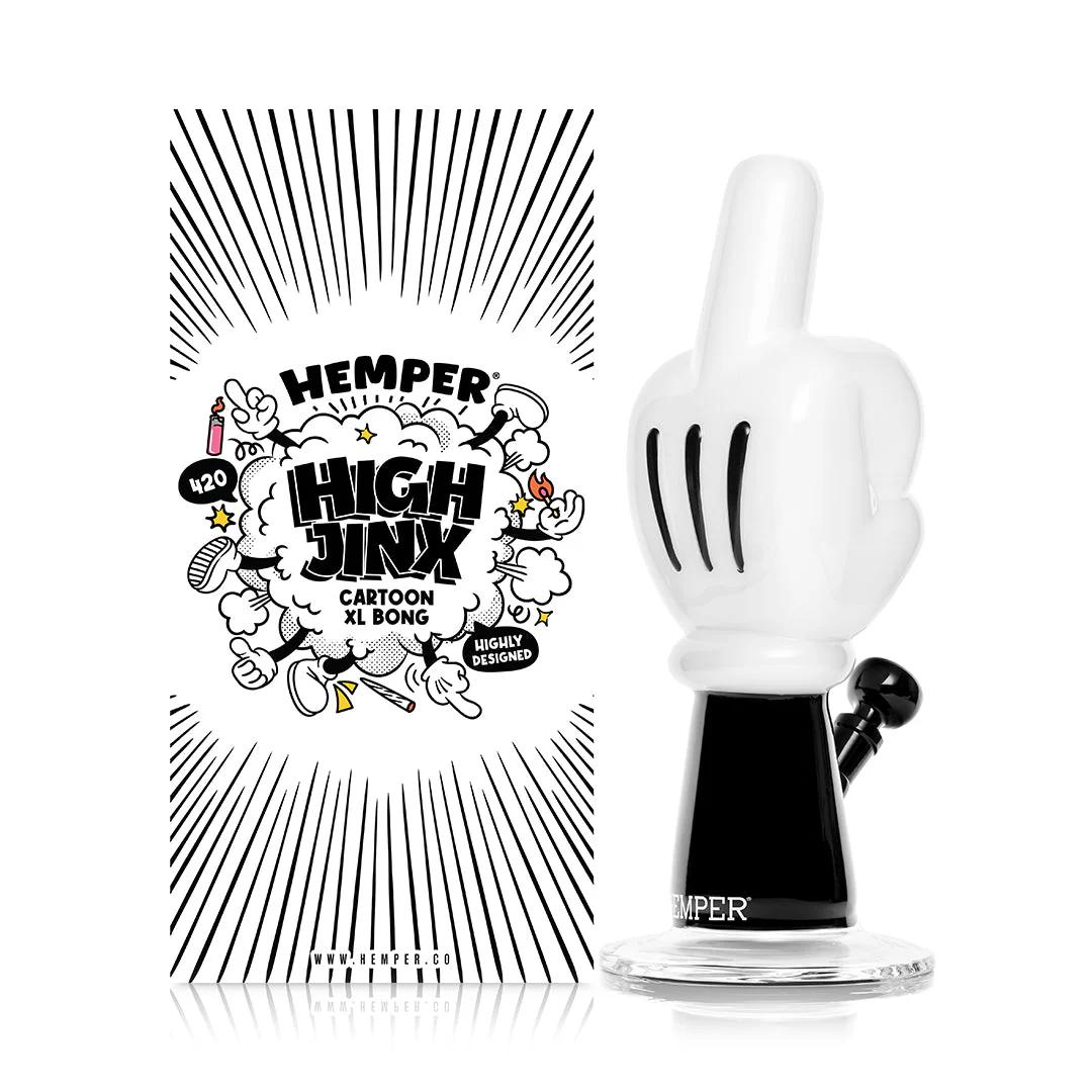 🇺🇸 Hemper - High Jinx Cartoon XL Bong 11" 卡通中指水煙壺