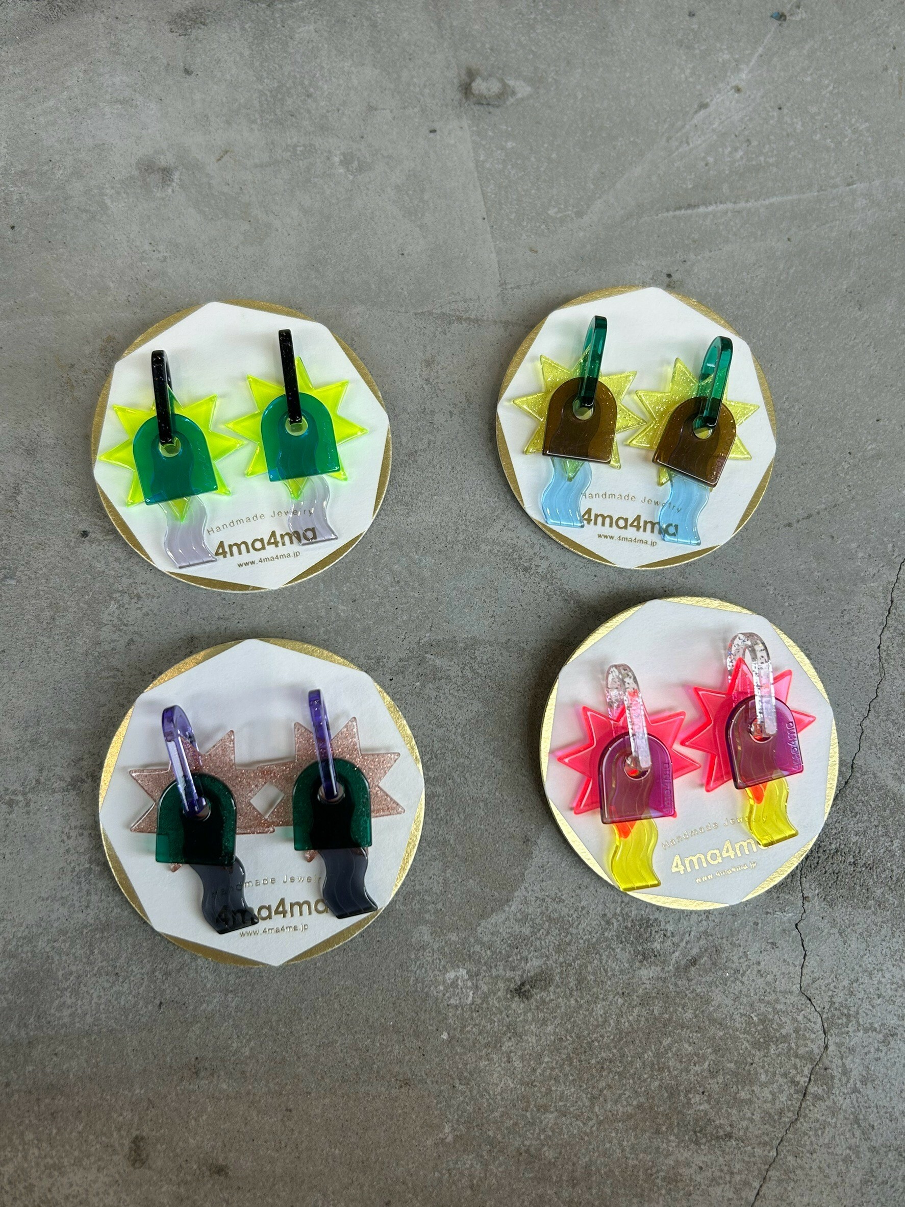 [4ma4ma] 塔羅耳環 | 耳夾 | NO.26