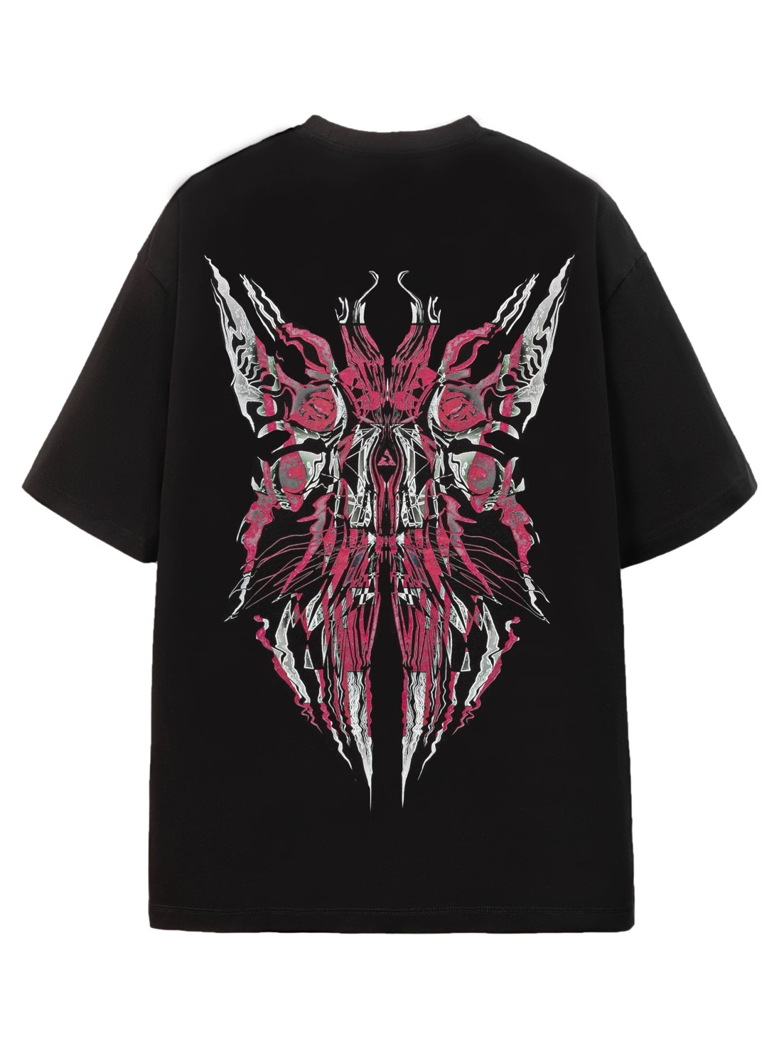 LMTWL X XIAN 賽博龐克直噴幾何印花「涅槃」短袖