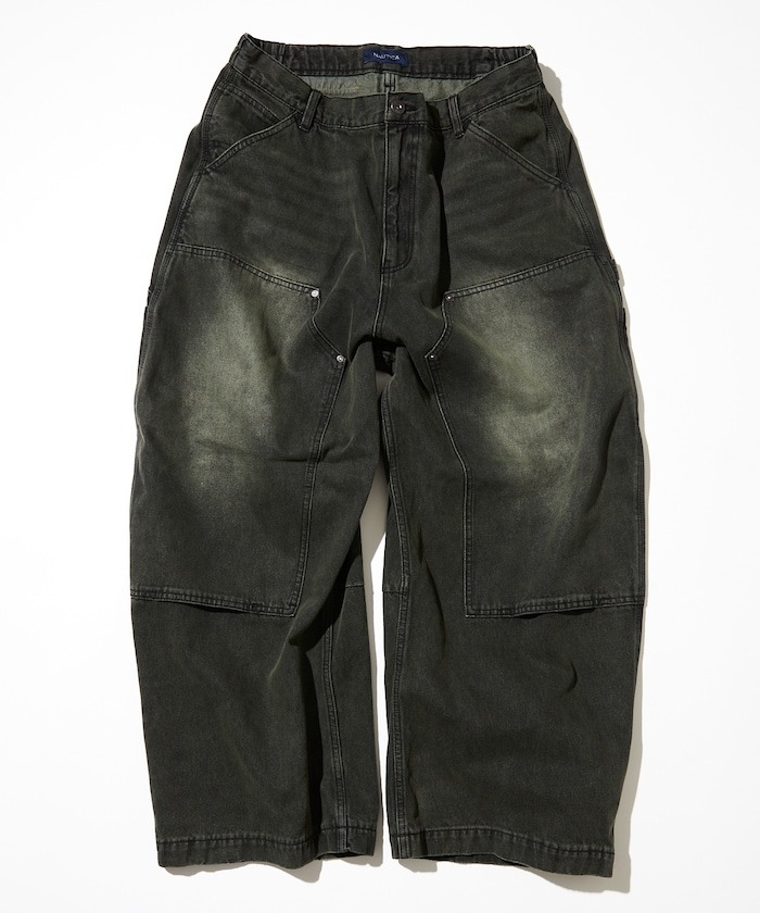 『代購商品』2025SS NAUTICA Super Wide Curve Double Knee Painter Pant 寬版 牛仔褲 長褲 褲子 1043207500396