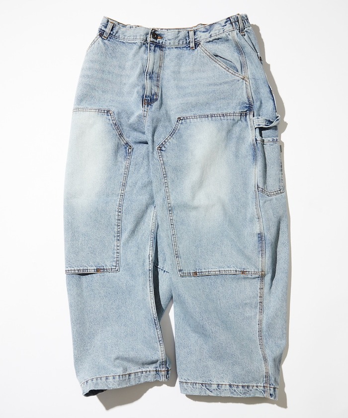 『代購商品』2025SS NAUTICA Super Wide Curve Double Knee Painter Pant 寬版 牛仔褲 長褲 褲子 1043207500396