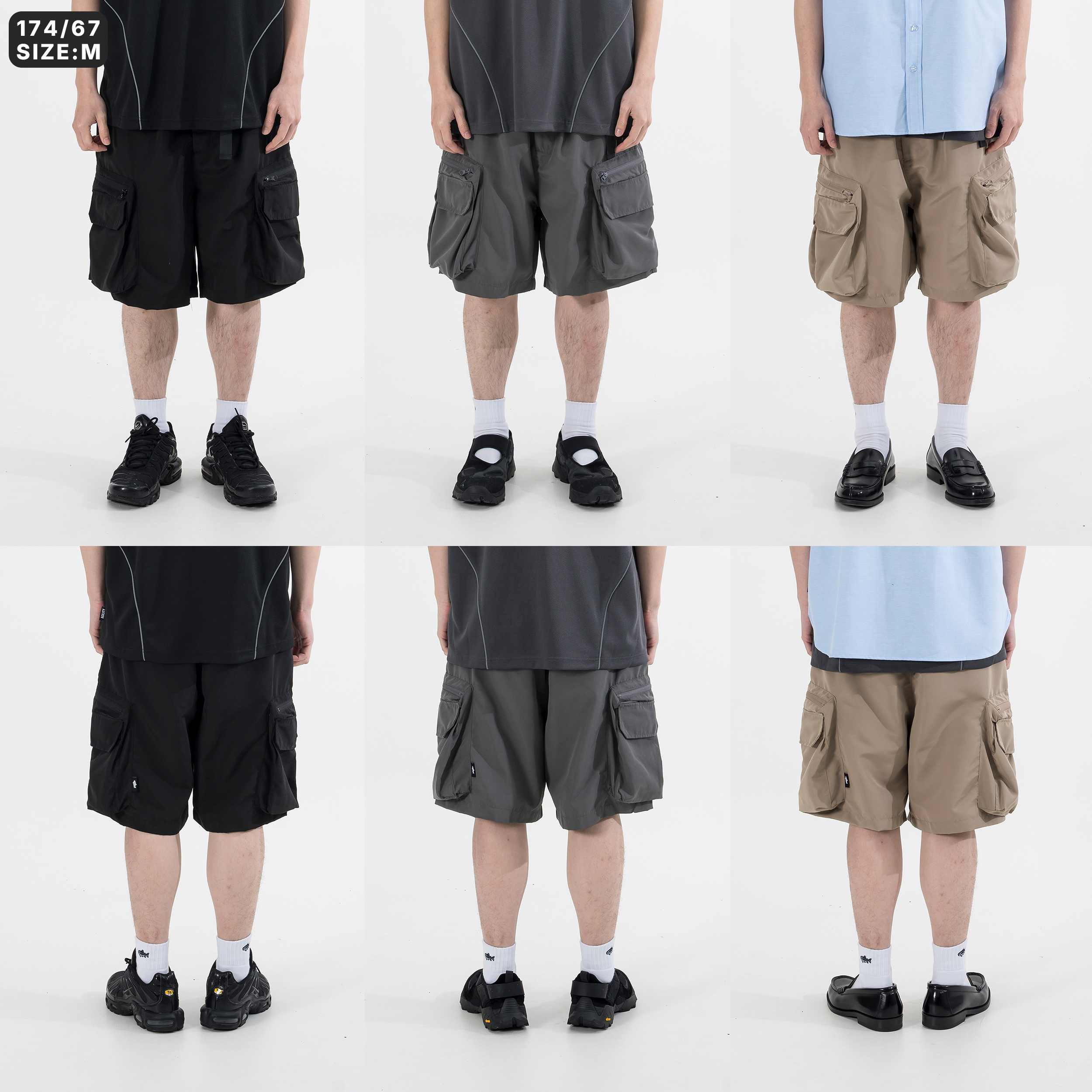 AGILITY 9 Pocket Shorts 尼龍九口袋 登山短褲 [錦S]