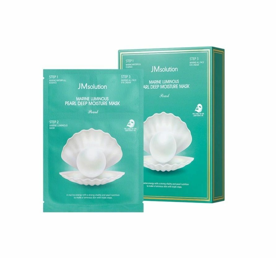 JMsolution - 珍珠玻尿酸水光三部曲面膜 10片 (平行進口)