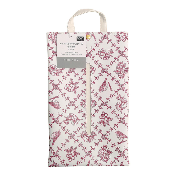 TP 衛生紙套/紅色格子花