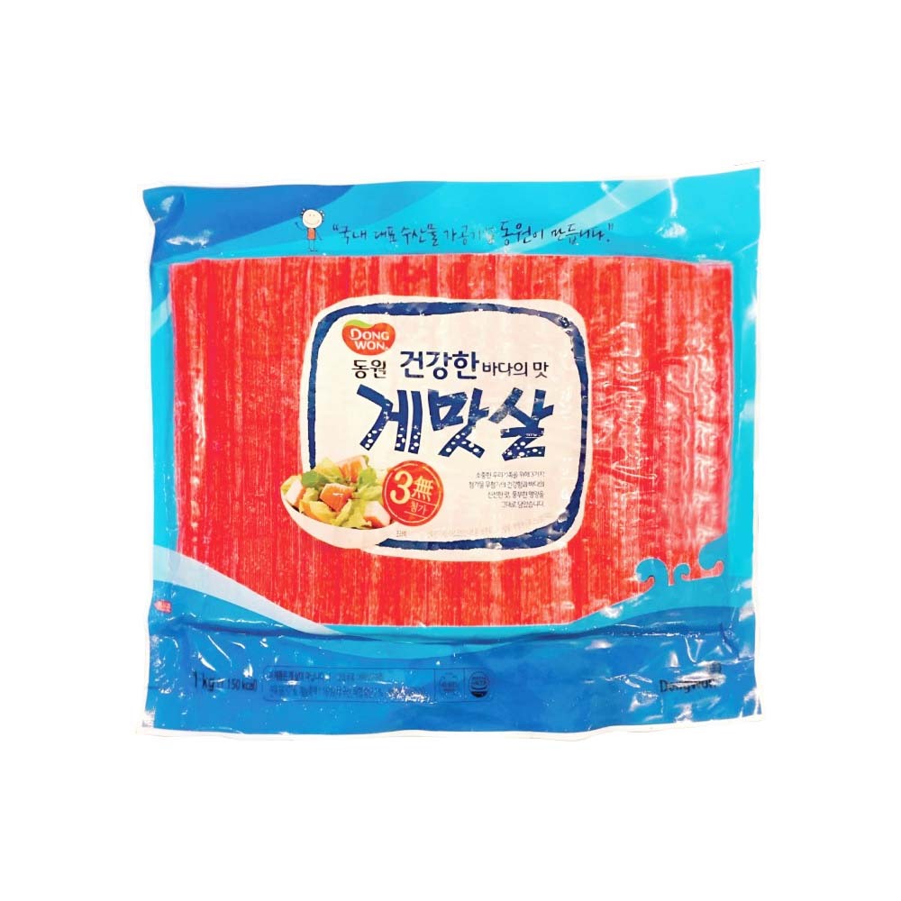 【BK SHOP】韓國特選蟹味棒(營業用)1kg