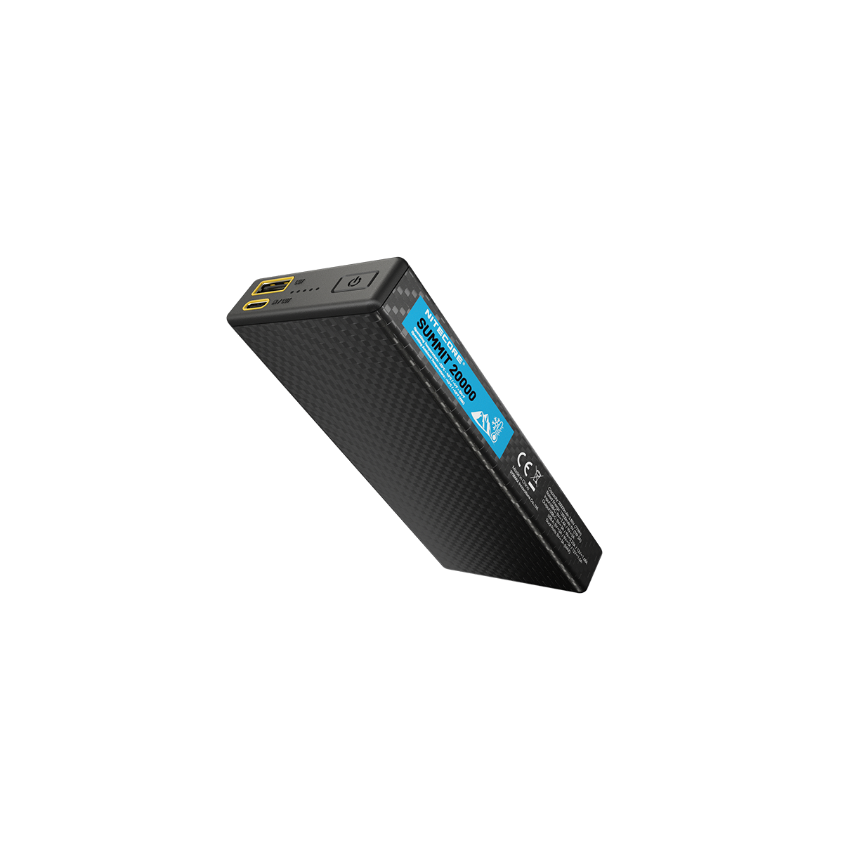 Nitecore Summit 20000 行動電源｜極寒耐用碳纖｜20000mAh 快充防水