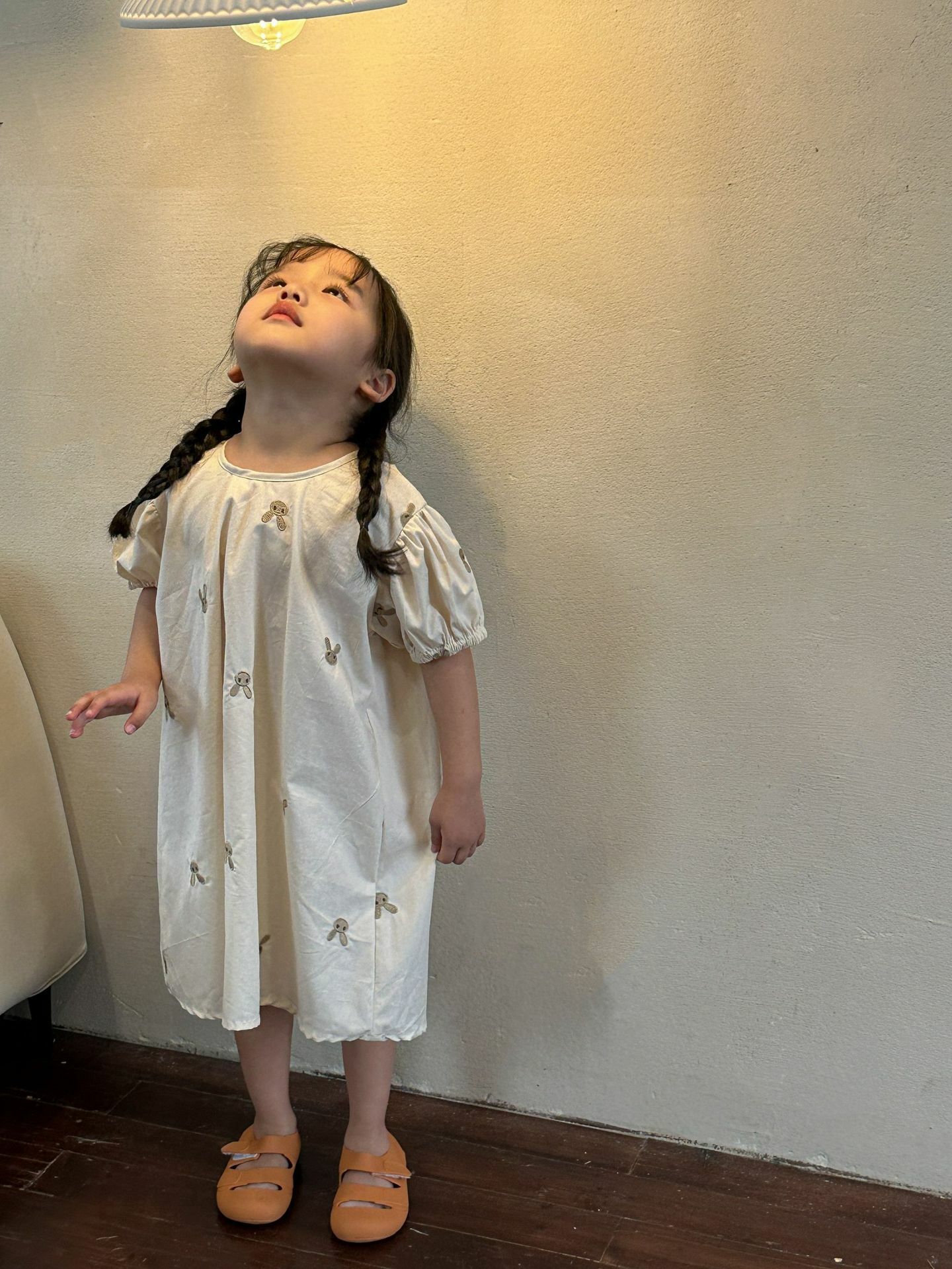 25 夏 小兔子寬版洋裝