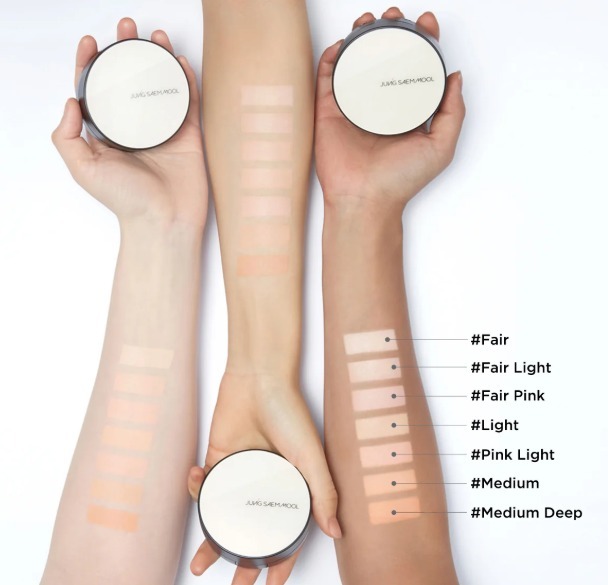 Jung Saem Mool - Essential Skin Nuder Cushion 持久遮瑕裸膚氣墊粉底 Refill *7色*