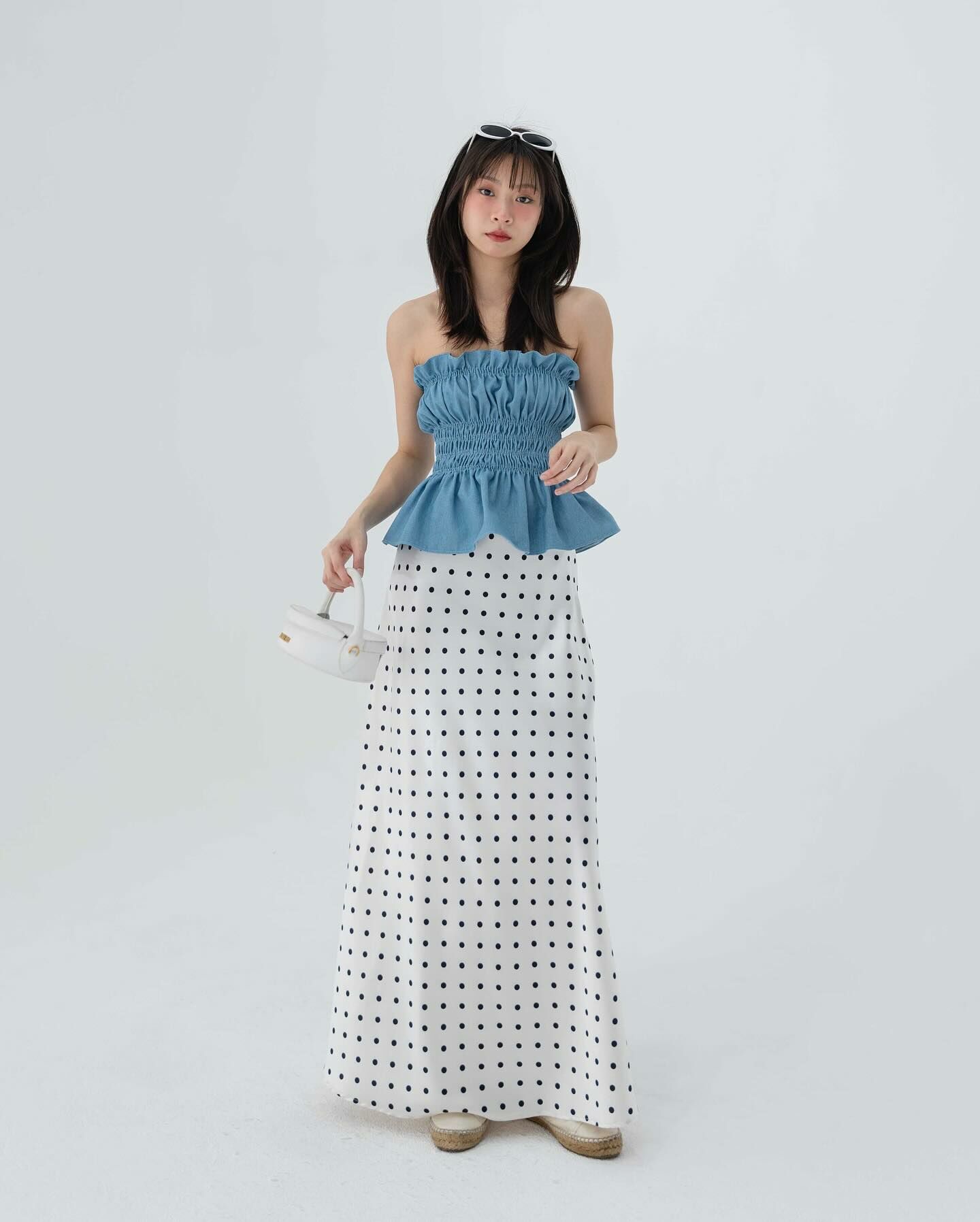 Kimmame - Polka Dot 半截長裙