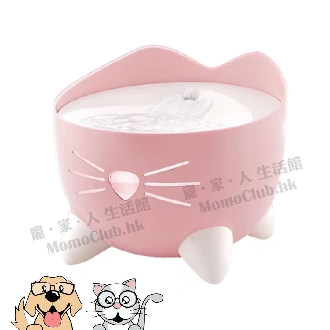 Catit - Pixi 飲水機 2.5L (粉紅色) 香港行貨 [貓犬用]