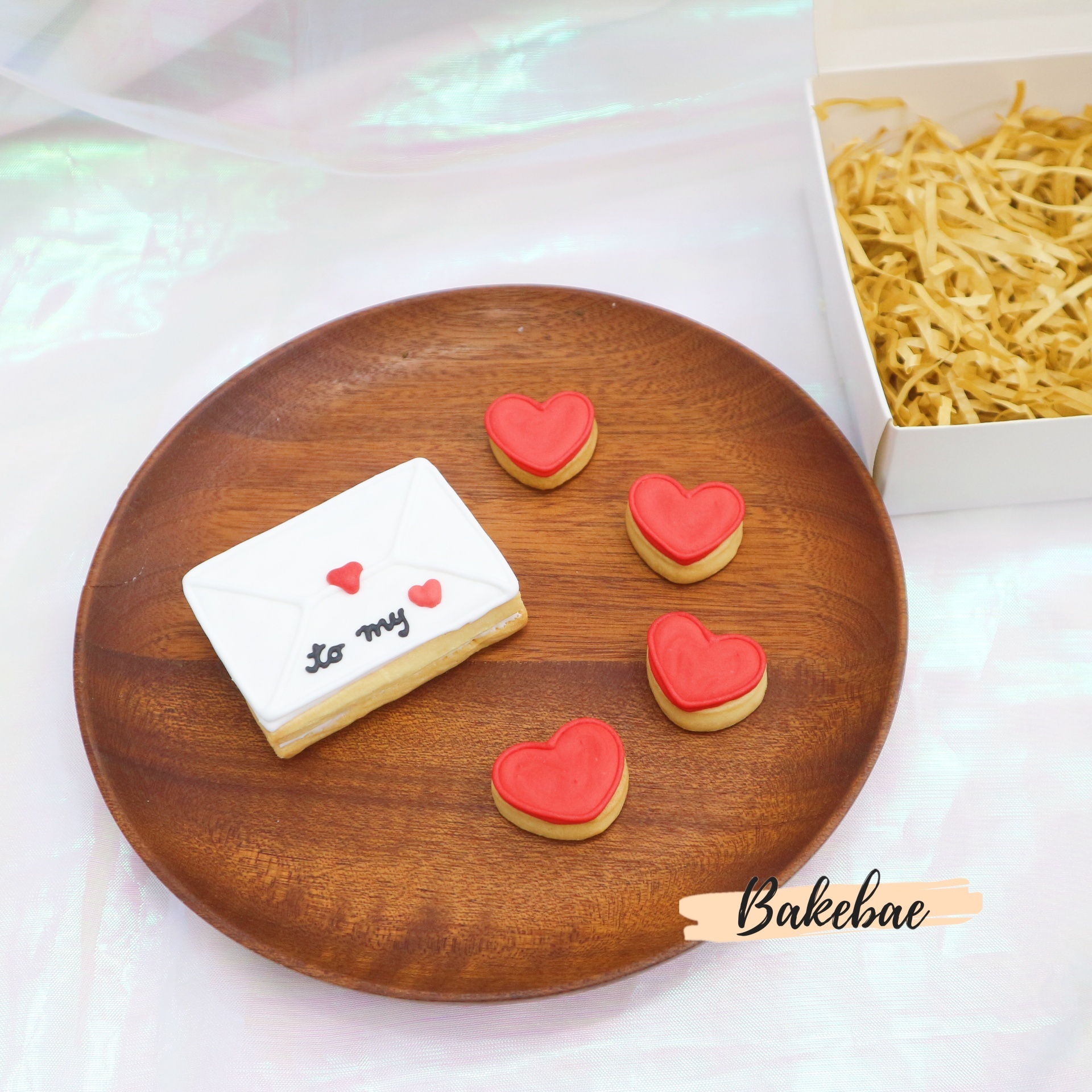 給你摯愛的一封情書 情書曲奇 可自訂情話