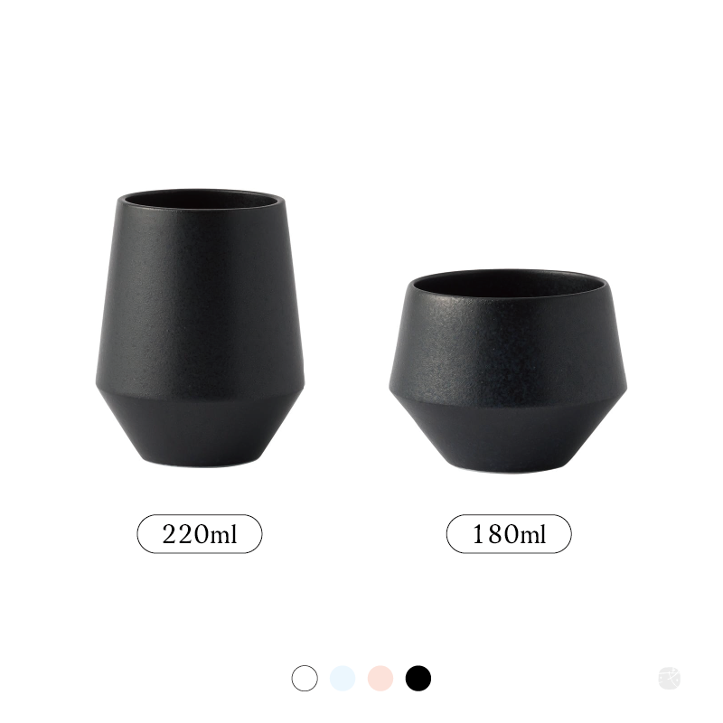 日本|《晋山窯Frustum》 美濃燒陶瓷茶杯220ml/180ml（多色） |或者生活