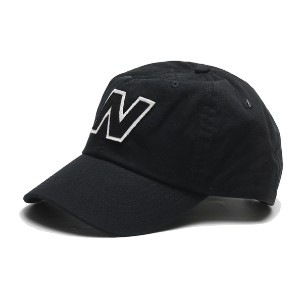 New Balance 棒球帽 老帽 帽子 NB 大N LOGO 黑/藍 LAH21214