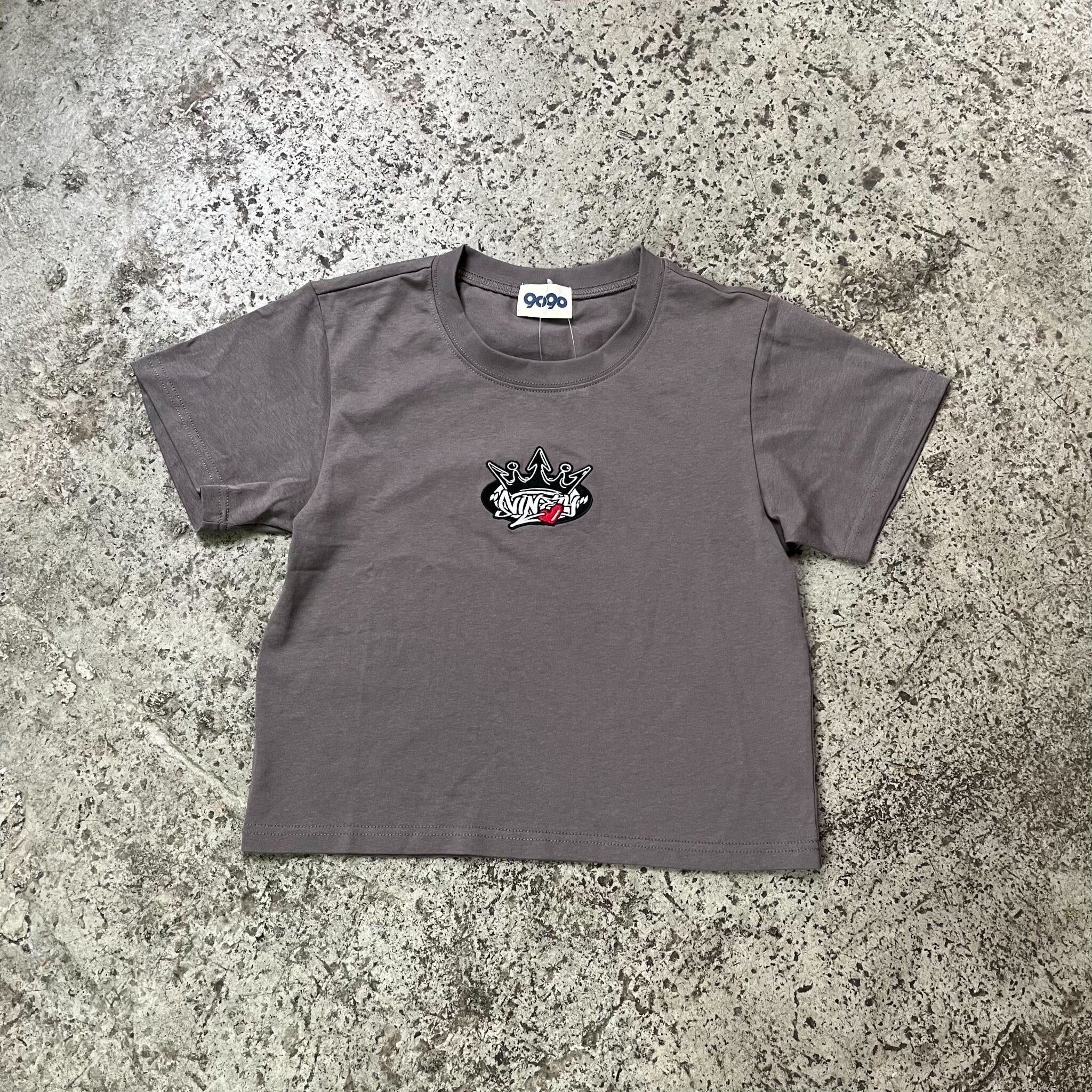 King Logo Cropped Herat Tee