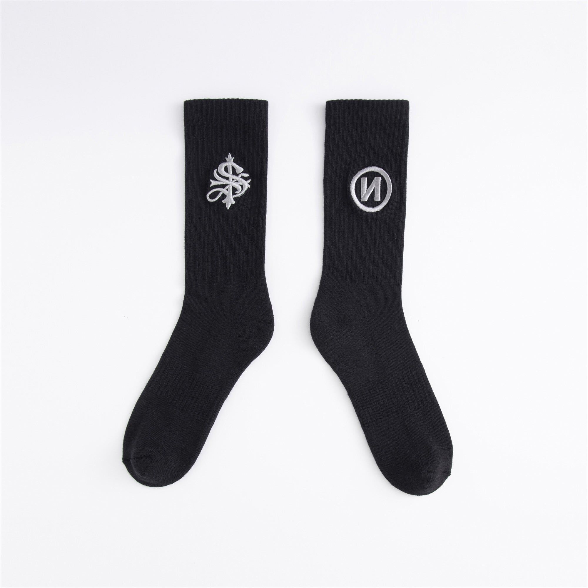 9090 x SUPPLIER Logo Crew Socks