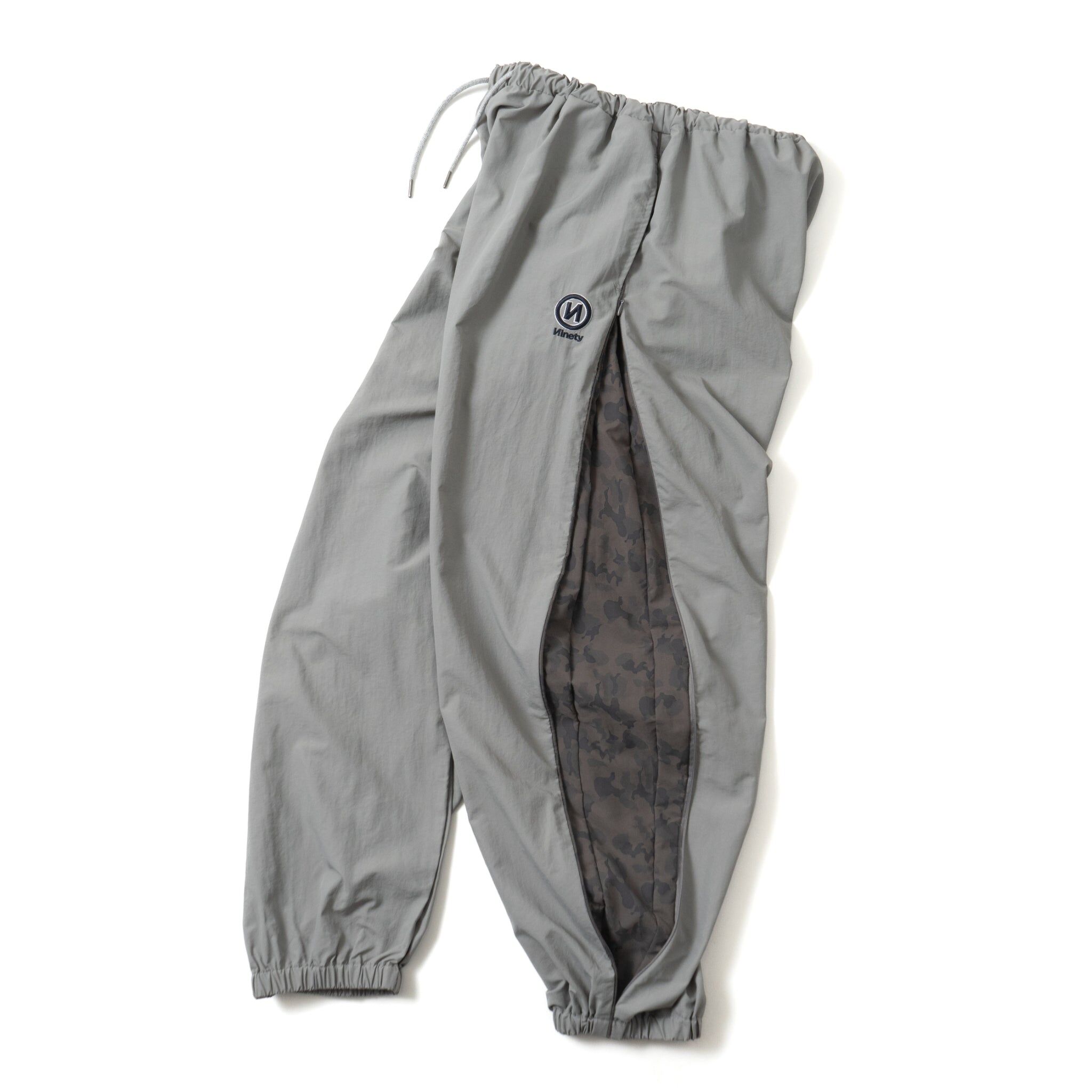 N Logo Side-zip Nylon Pants