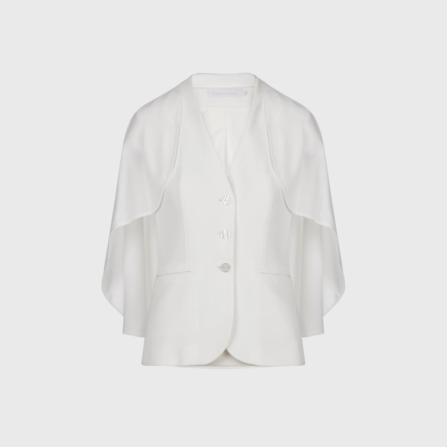 1AF0323-335 [ANNE FONTAINE] Myliane Jacket White (EU)