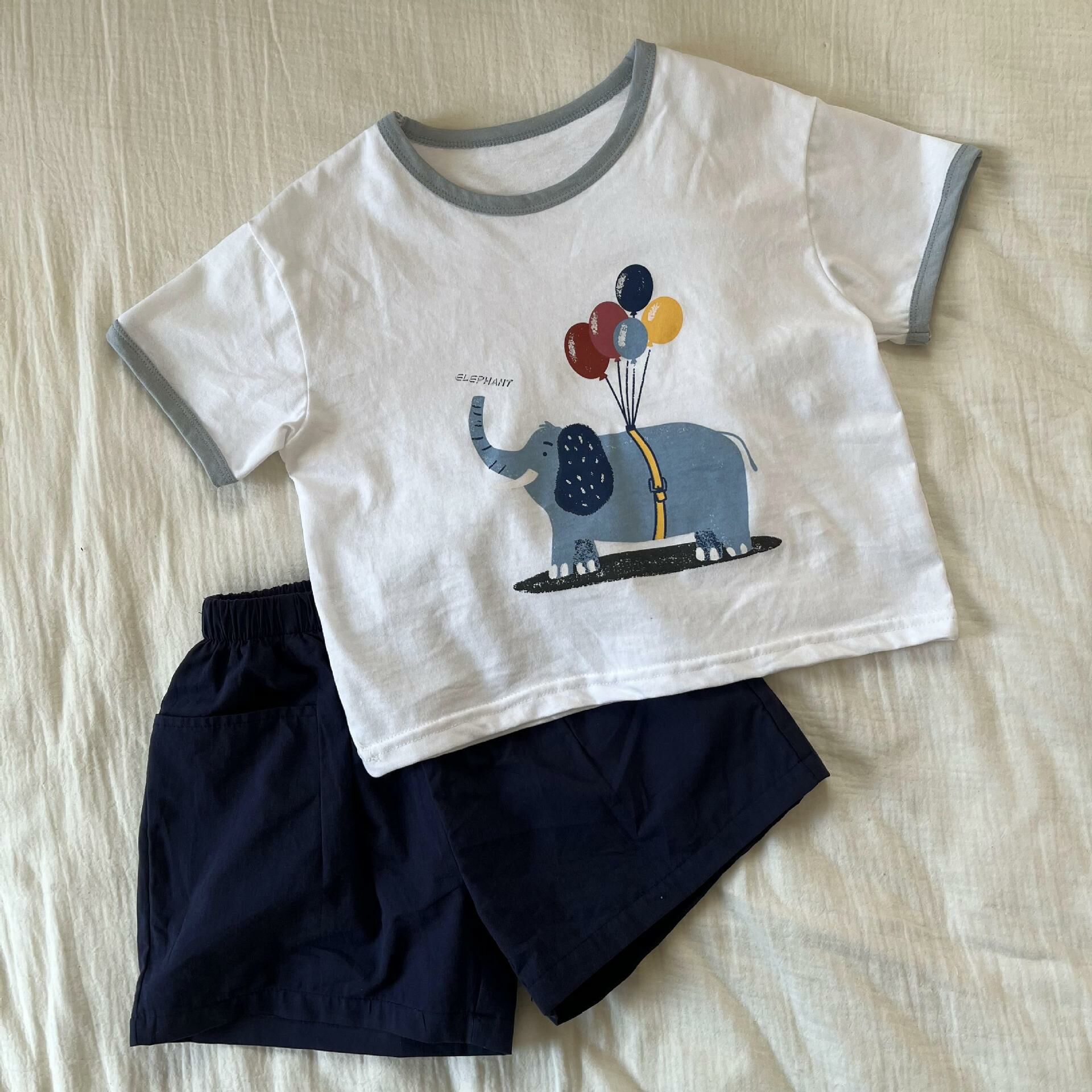 25 夏 氣球大象套裝 正面