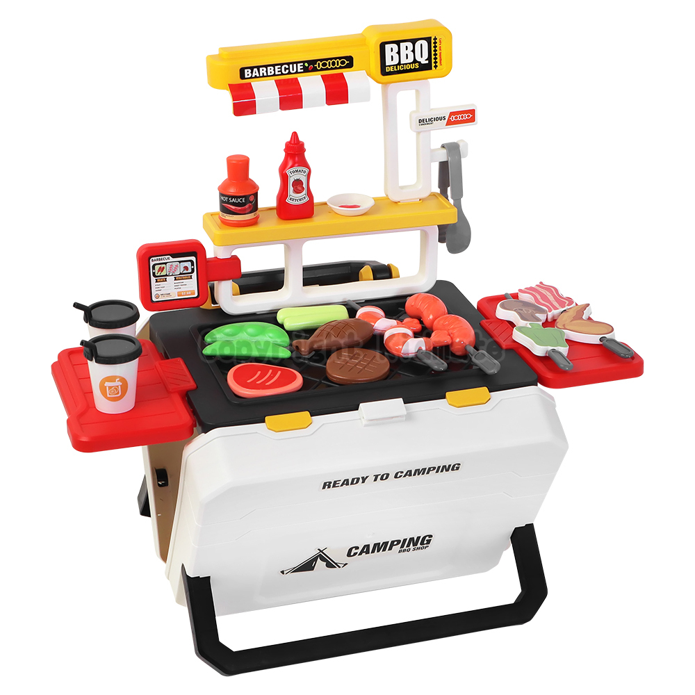 《 KIDMATE 》 燒烤組合手提箱(白)