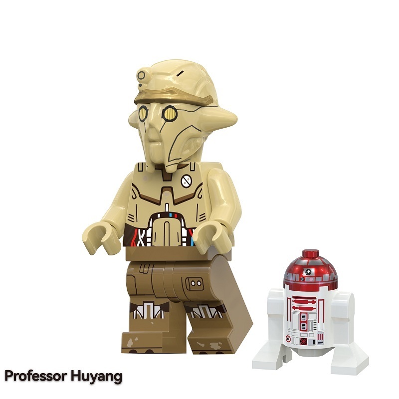 Star Wars Professor Huyang Custom Minifigures Minifigs Fit Lego TV6113 TV8108