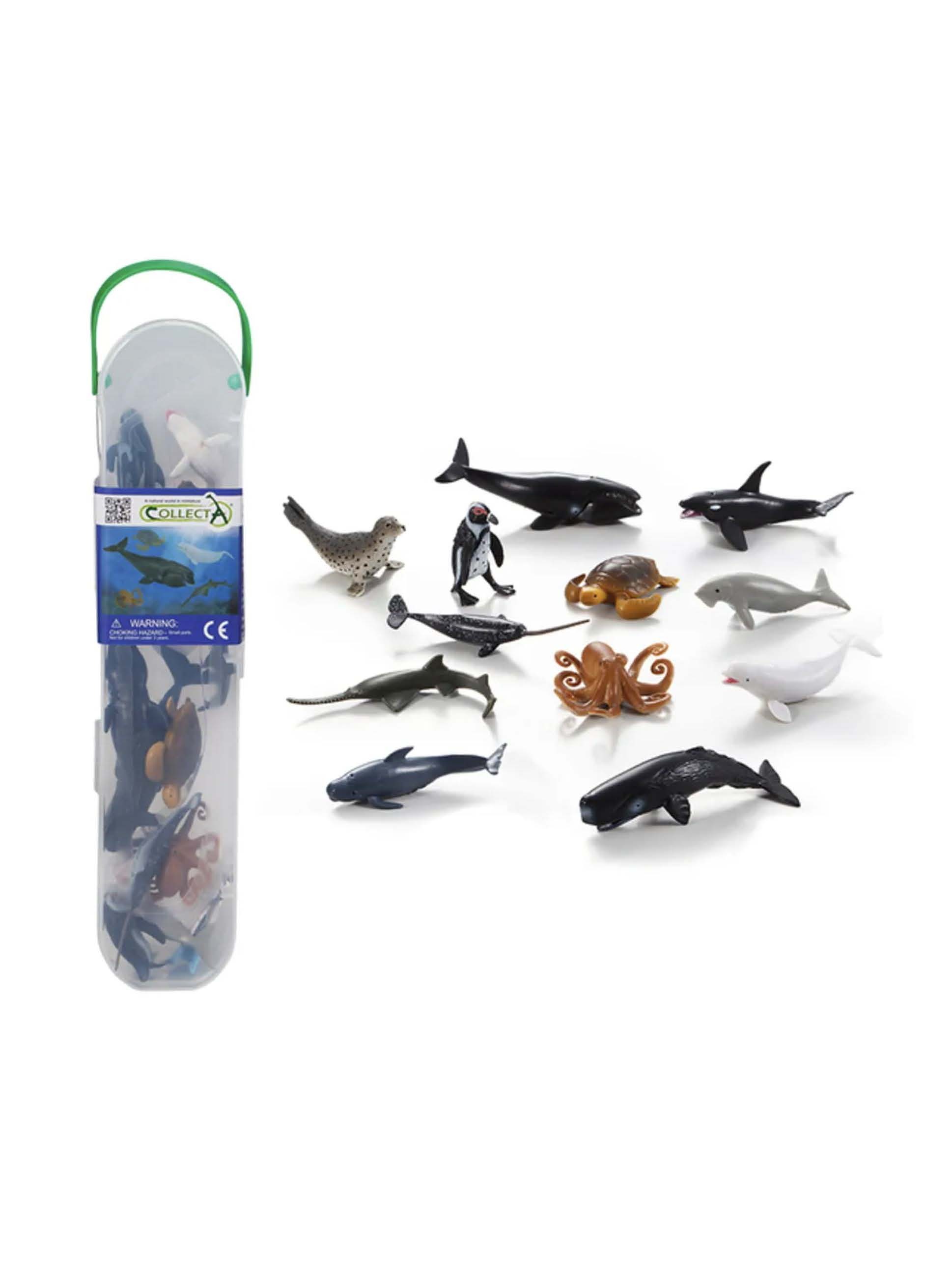 CollectA 迷你海洋生物組 (盒裝-12入)