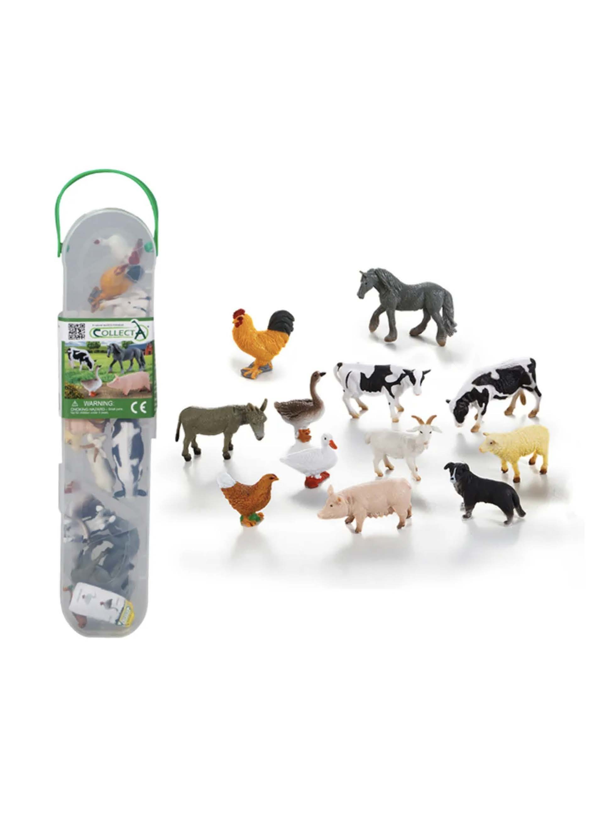 CollectA 迷你農場動物組 (盒裝-12入)