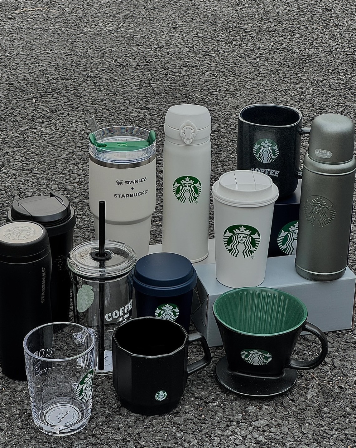 （現貨）星巴克 極簡系列 不鏽鋼杯 保溫杯 玻璃杯 馬克杯