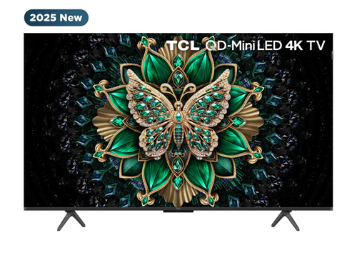 TCL   55C6K‧55吋 Premium QD-Mini LED 144Hz 4K Google 智能電視‧香港行貨,原廠4年保養+3年全保 + 1年上門檢查(零件需另外收費)‧