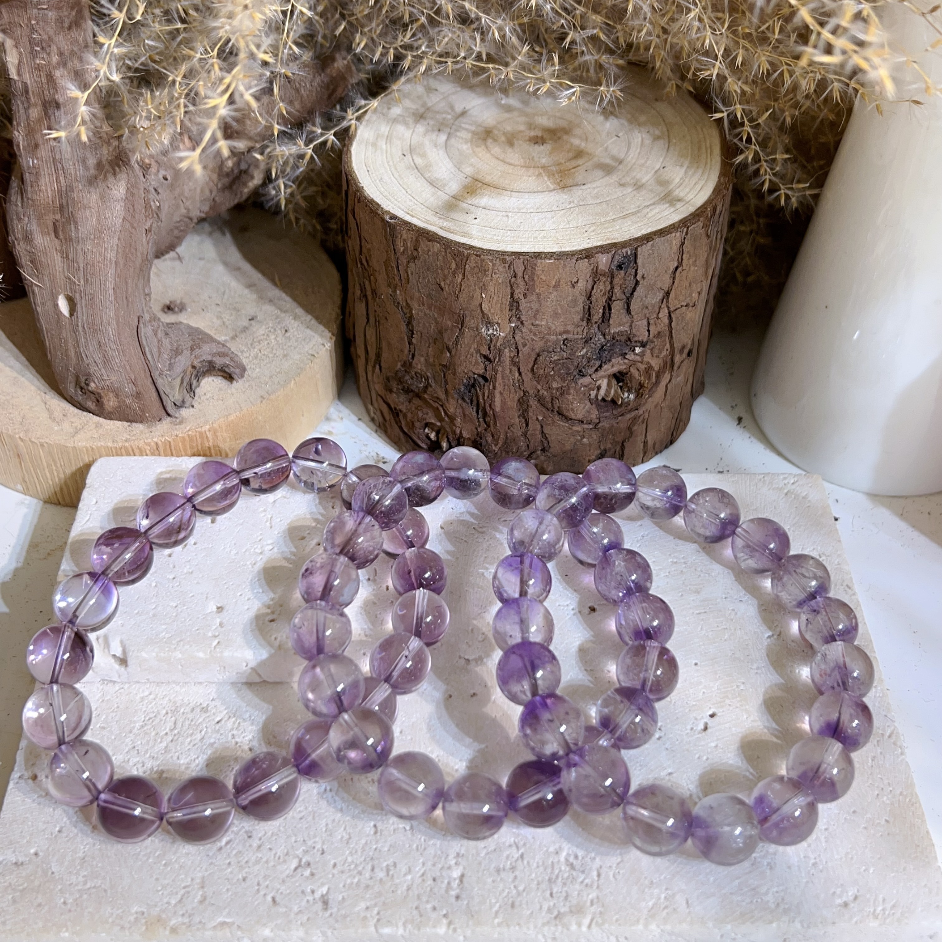 紫兔毛紫水晶10+mm