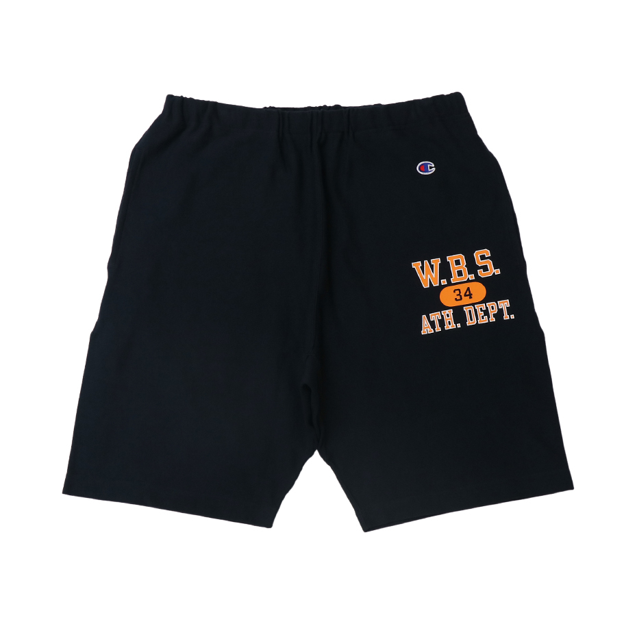 男款-REVERSE WEAVE®系列 9.4oz 厚磅 印花棉質短褲-深藍（C3-B503-370）