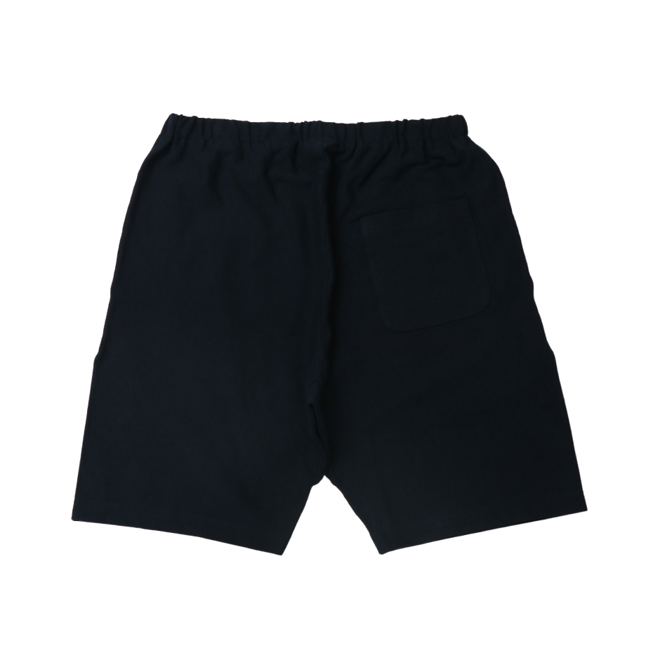 男款-REVERSE WEAVE®系列 9.4oz 厚磅 印花棉質短褲-深藍（C3-B503-370）