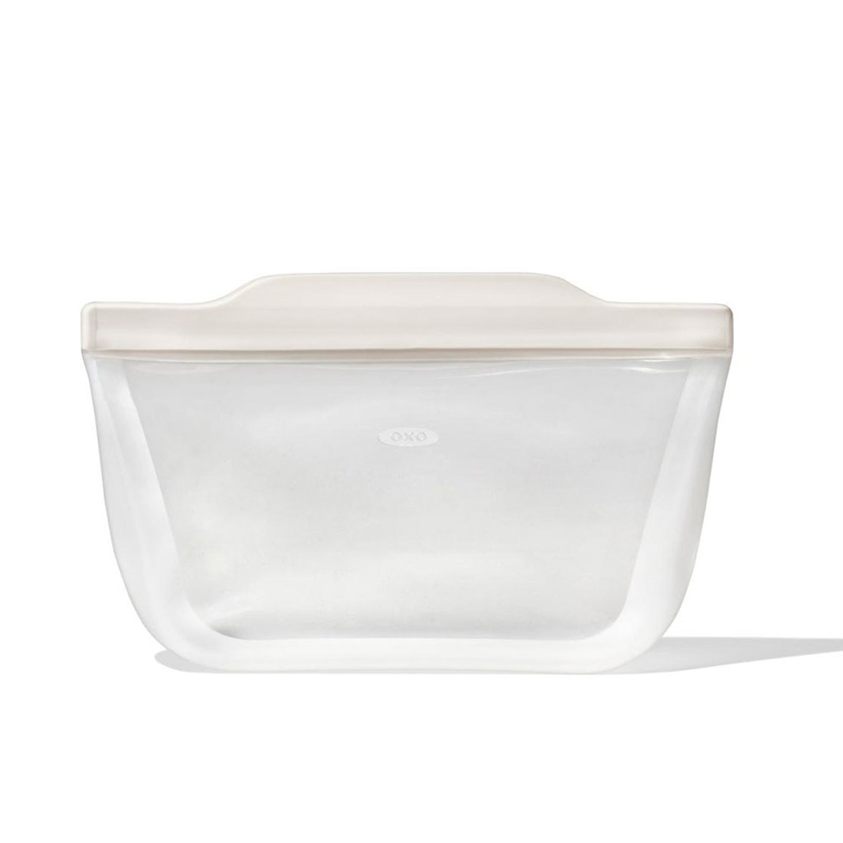 美國品牌OXO Good Grips 站立式可重用矽膠密封袋 (32 oz / 946ml ) -麥色 -11386100