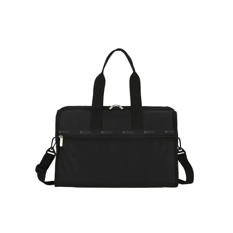 DELUXE 中型旅行袋 (RECYCLED BLACK)