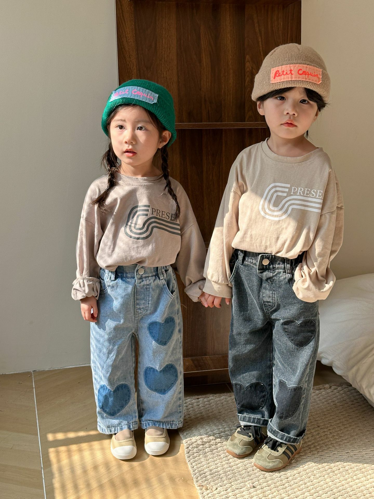 25 夏 大愛心軟質休閒牛仔褲