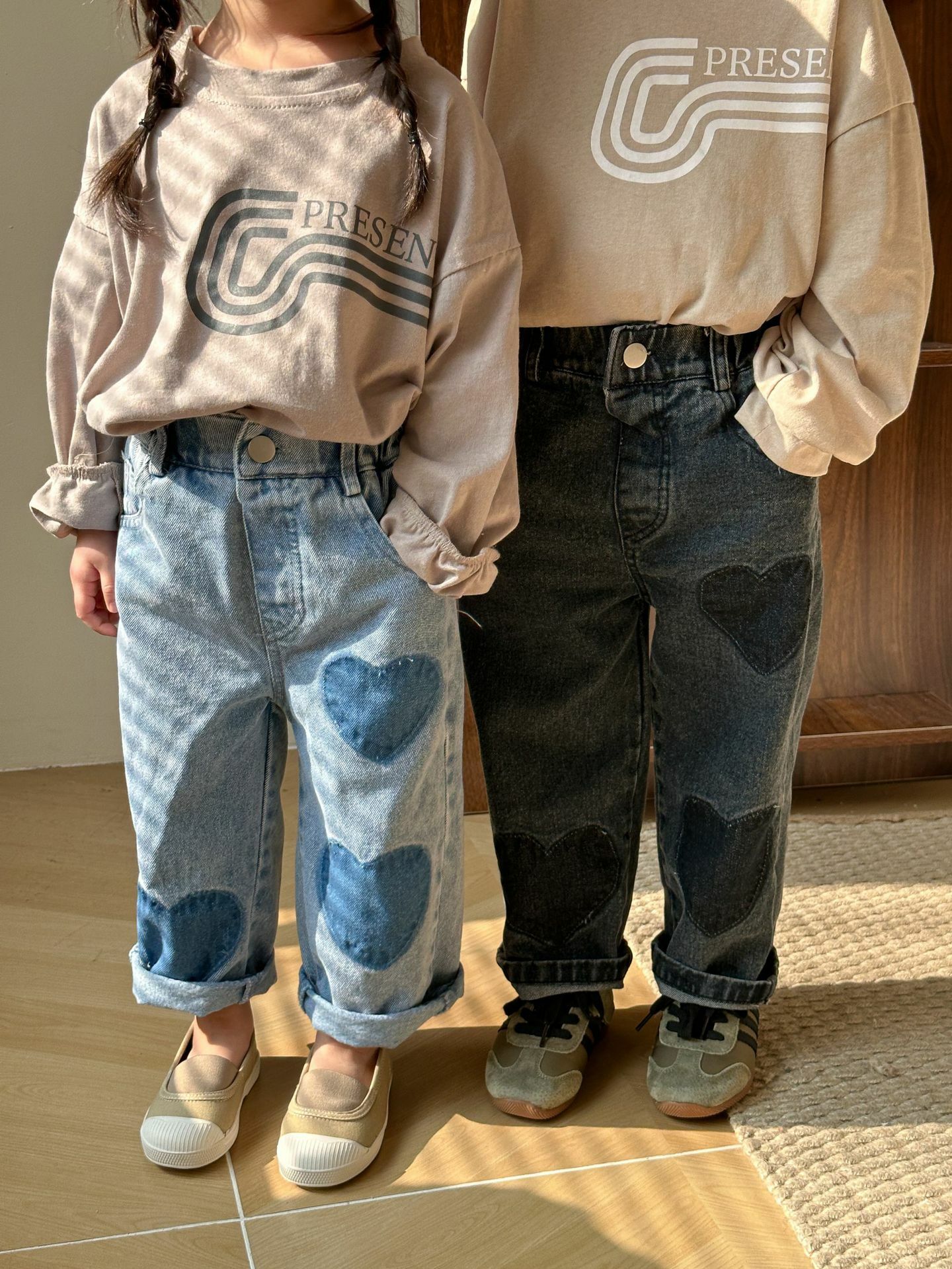 25 夏 大愛心軟質休閒牛仔褲