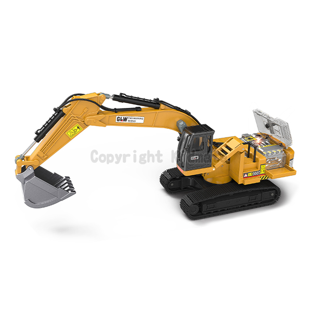 《 KIDMATE 》 1:40 合金挖土機