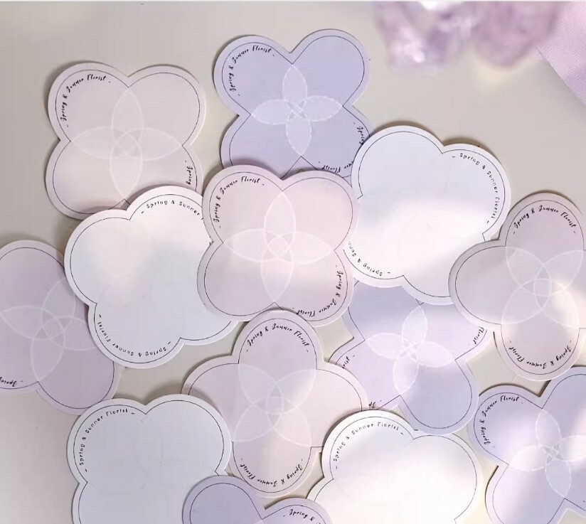 Freckles Tea Paper - Flower Pattern Notepad