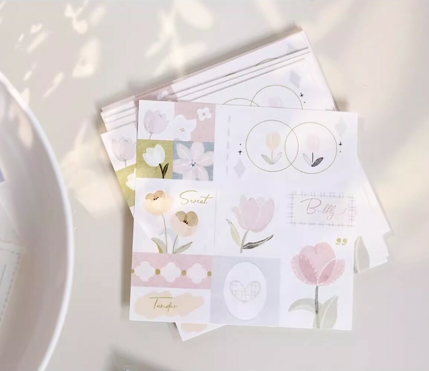 Freckles Tea Paper - Patchwork Notepad