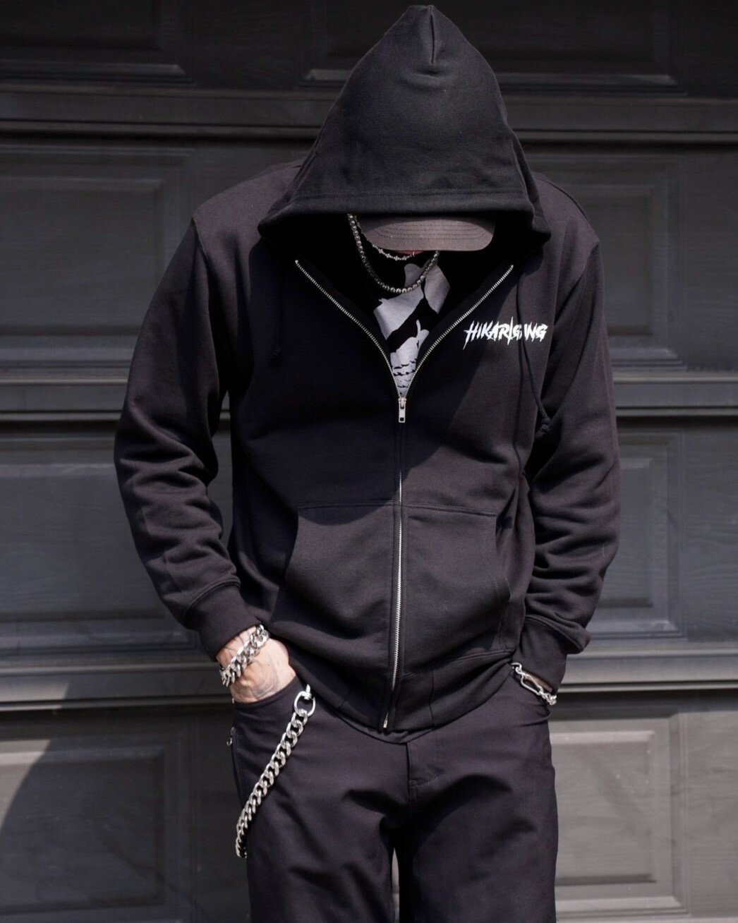 HIKARIGANG Logo拉鍊外套