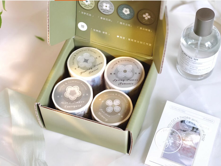 Freckles Tea Tape - Spring and Summer Florist Set