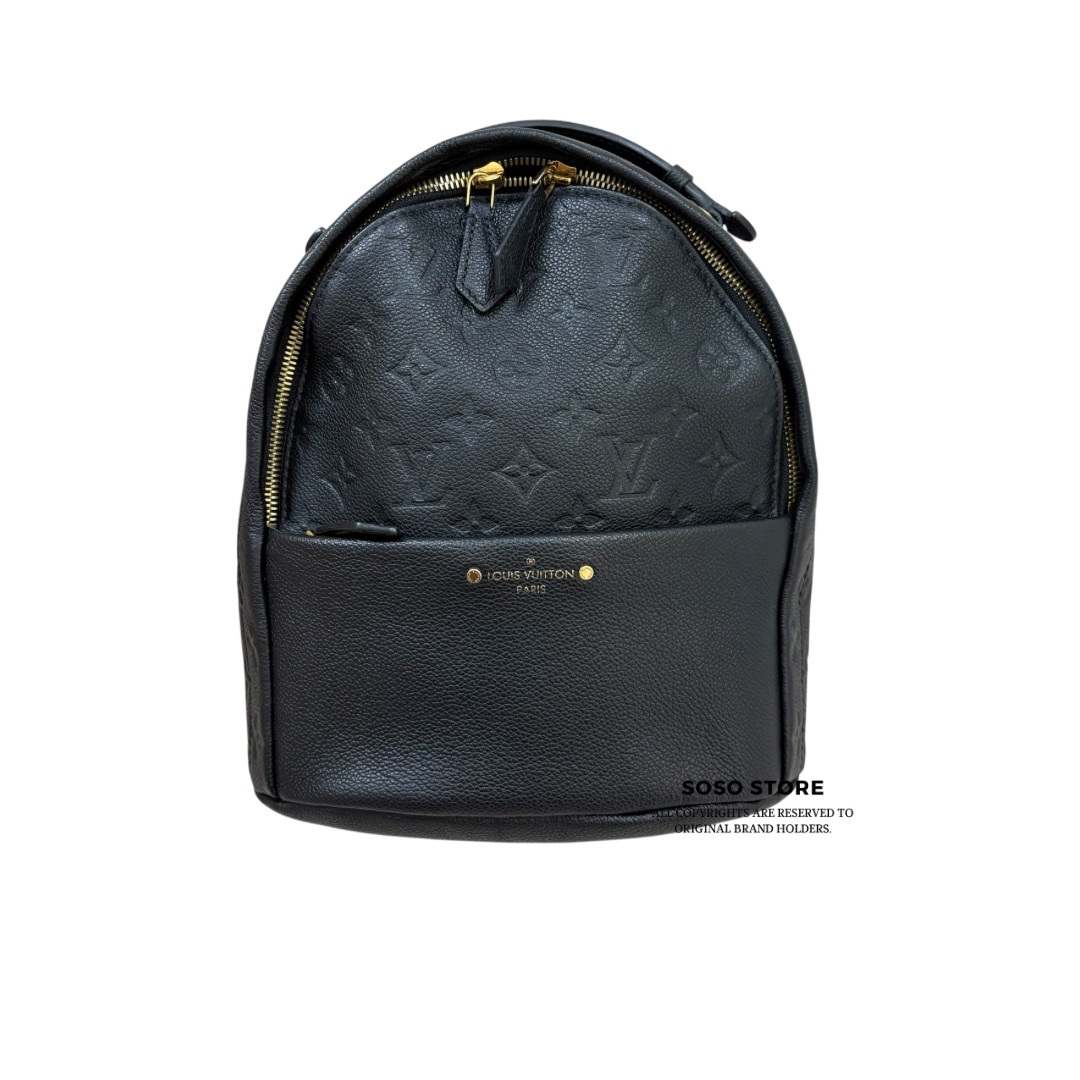 LV Mpreinte Sorbonne Backpack - Black / Ghw