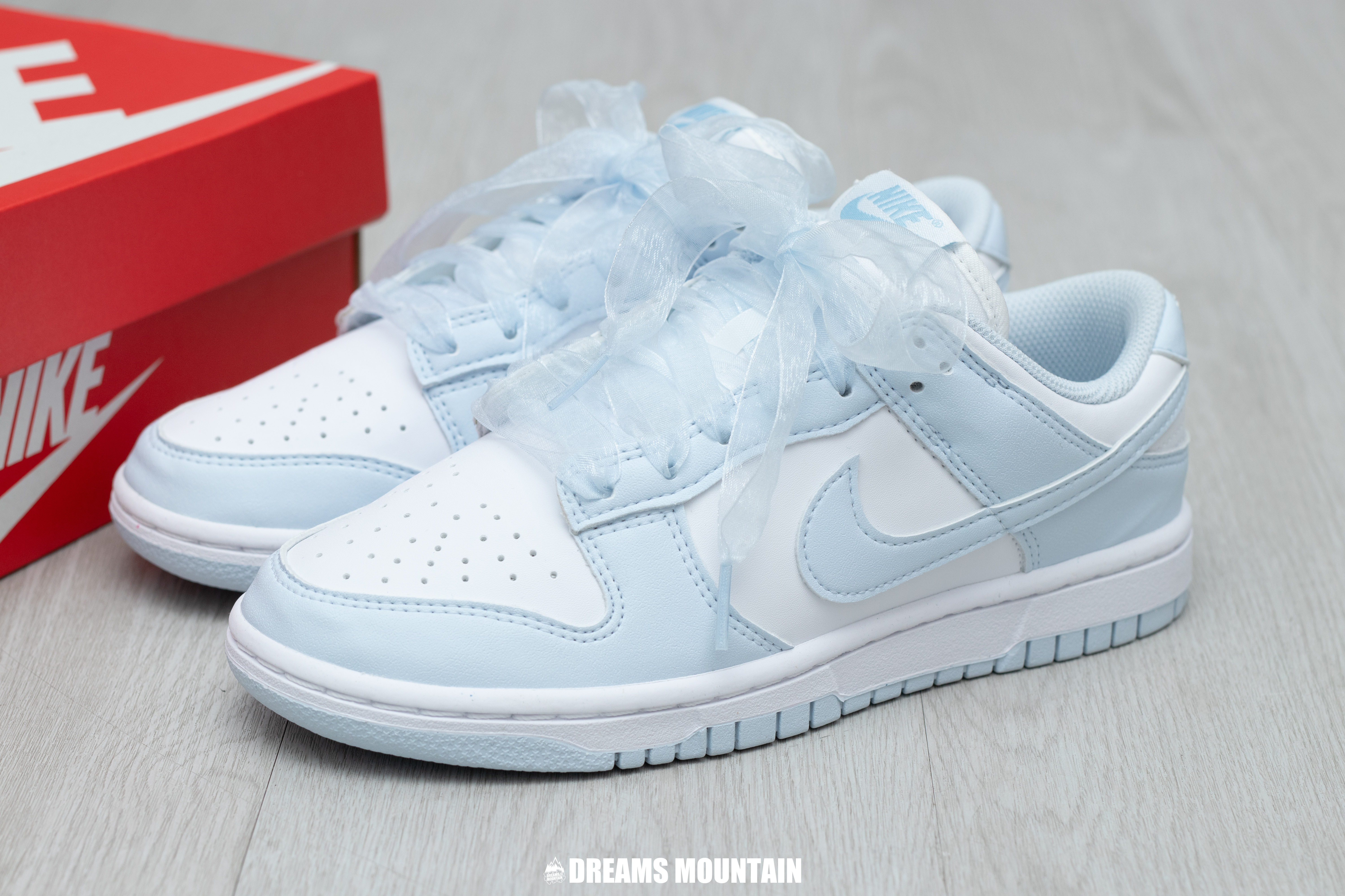 【預訂】NIKE DUNK LOW Next Nature “Blue Tint” 冰藍白-WOMEN