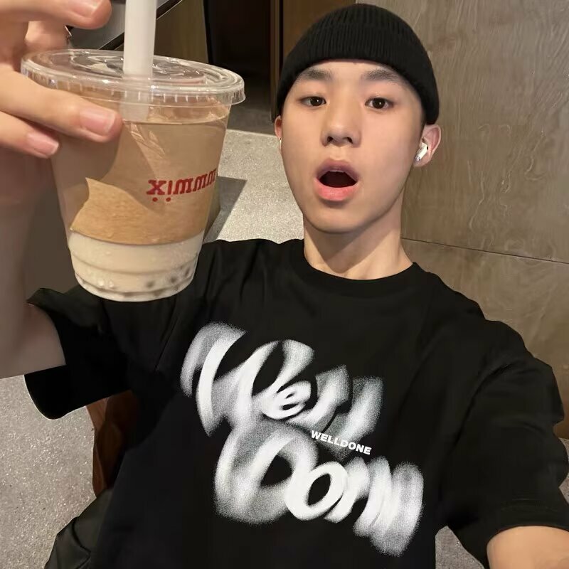 oversize落肩設計短袖