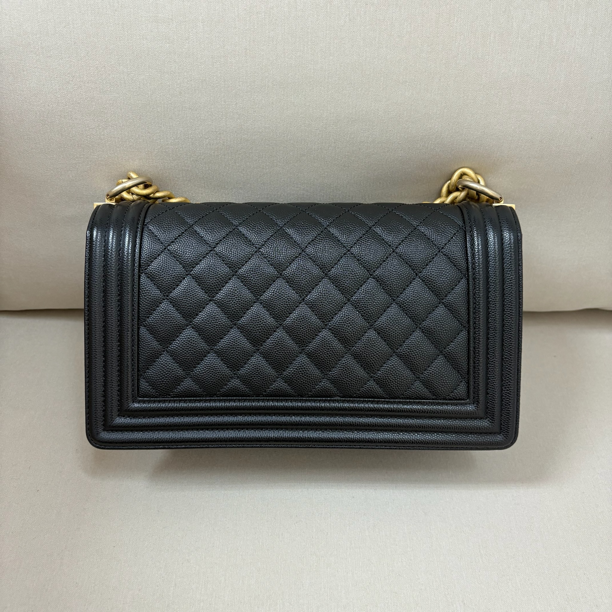 Chanel Boy 25 - Black / Ghw