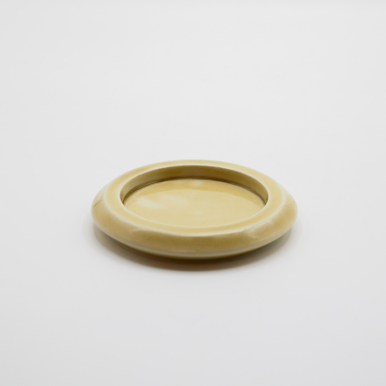 SOW 瀨戶燒陶瓷香皿 (丸・黃瀨戶)｜hibi