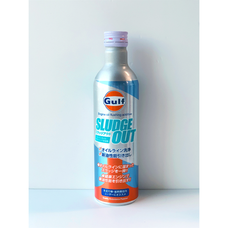 日本 海灣 GULF SLUDGE OUT 引擎清洗劑